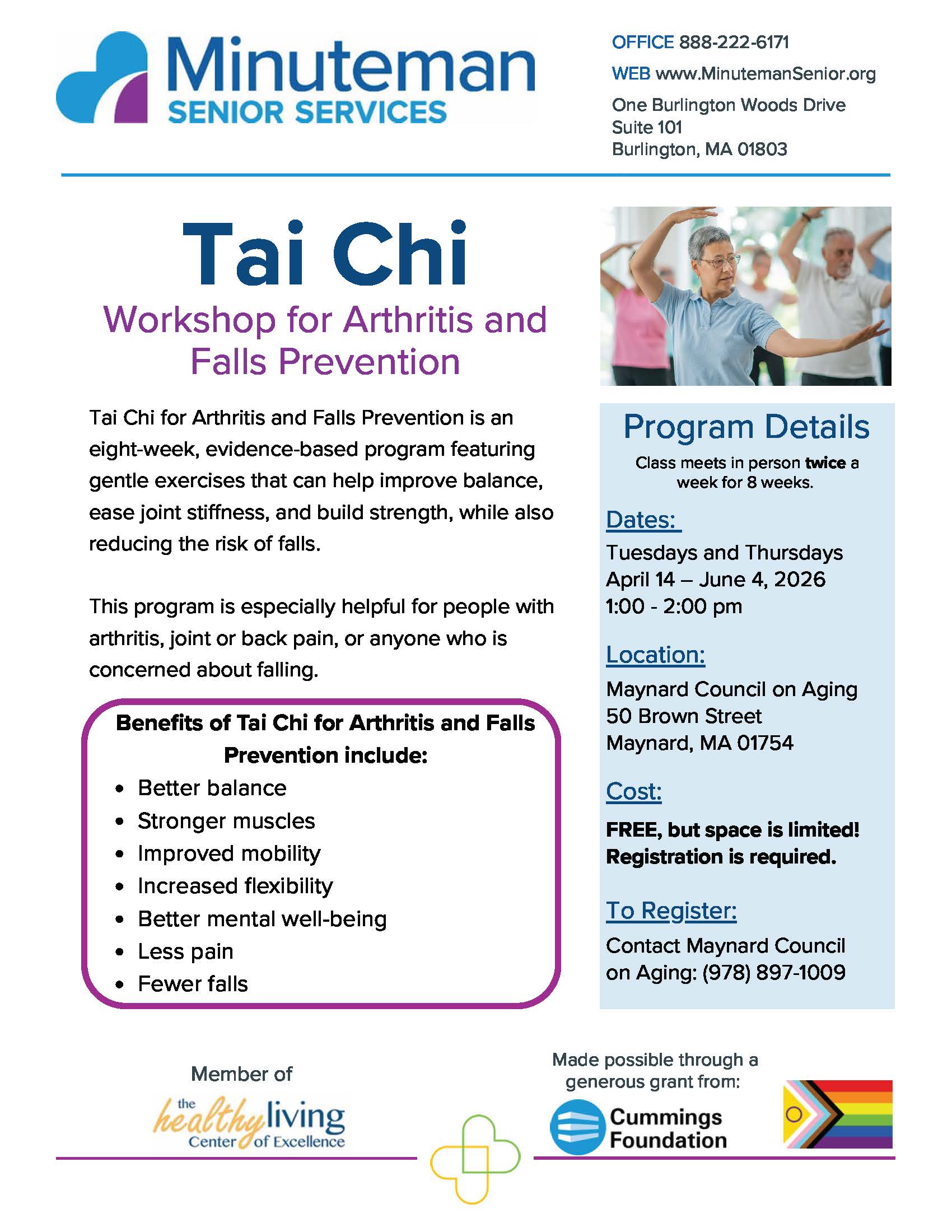 Healthy Living Workshops - Fall 2024